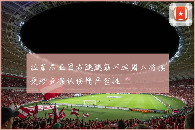 拉菲尼亚因右腿腿筋不适周六将接受检查确认伤情严重性